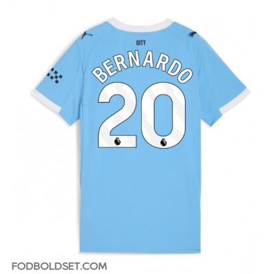 Manchester City Bernardo Silva #20 Hjemmebanetrøje Dame 2025-26 Kortærmet Manchester City Bernardo Silva #20 Hjemmebanetrøje Dame 2025-26 Kortærmet